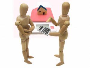 計算機　人形　家　ミニチュア