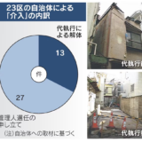 東京23区の空き家、行政介入で40件処分 法改正で壁低く 東京「負動産」を動かす上